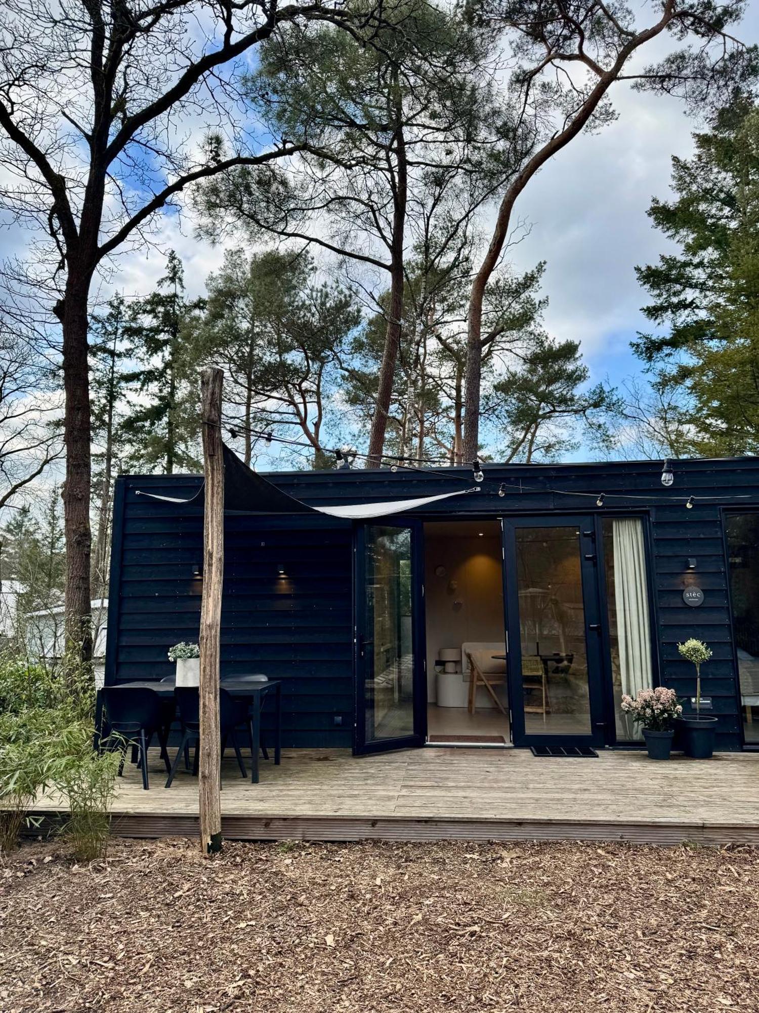 Luxe Tiny House Stec Midden Op De Veluwe In Nunspeet Villa Kültér fotó